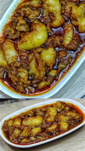Mutton Fat Curry Recipe | Indian Style Khasi Charbi Recipe #shorts #ytshorts #viralshorts