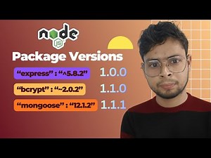npm Versioning Complete Guide: Update, Downgrade & Remove Packages + package.json Explained