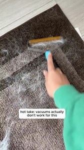 all they do is clean the surface of the pet hair...(& barely 🫣) | Uproot Clean