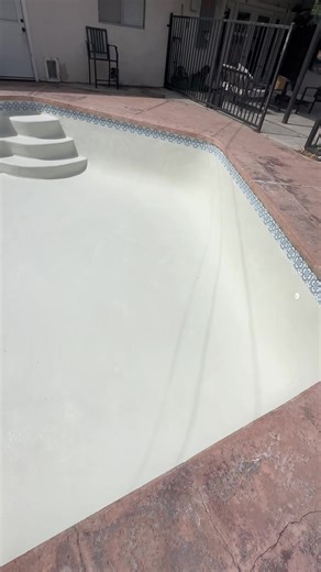 Pool Remodel: White Plaster Finish in Bakersfield