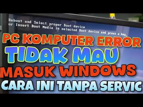 How to fix Reboot and Select Proper Boot Device problem on Windows PC Old BIOS guide