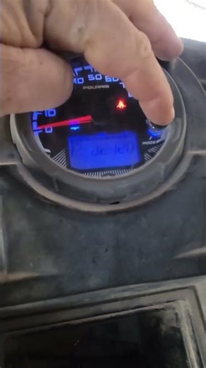 @PolarisORV round gauge clock change #polaris #daylightsavings #clock