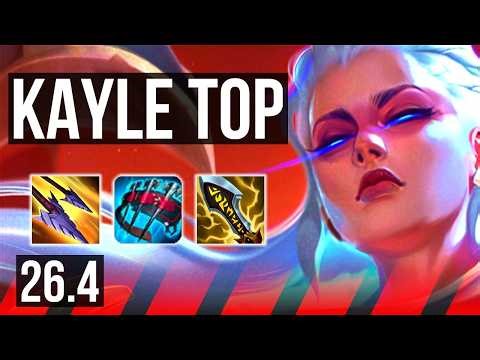 KAYLE vs SETT (TOP) | 56K damage | KR Master | 26.4