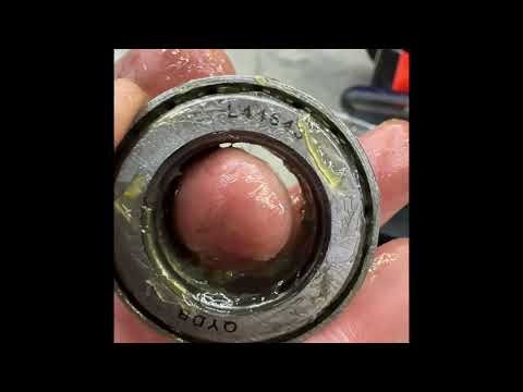 CountyLine 40 ton log splitter bearing issue fix. 