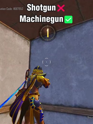 Shotgun ❌️ Machine gun ✅️😂 Map code : 11687952 #pubgmnextstarprogram #pubgms29 #pubgmobile #pubgmwow Come and try the WOW in PUBG MOBILE now! #sakastark