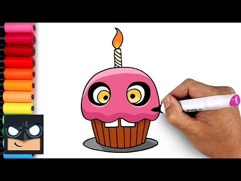 How To Draw Cupcake | Five Nights at Freddy's