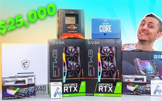 【TechSource】$25,000（约合人民币16万）的旗舰双系统主机PC装机 - Part 1 （自动翻译）