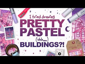 I DREW BUILDINGS (AND I LIKED IT?!) 😲 | ZenPop! Unboxing