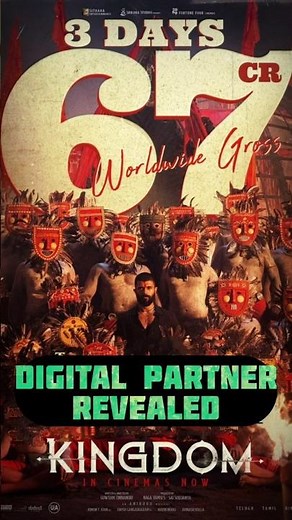 Kingdom | OTT Partner Update | #kingdom #vijaydevarakonda #netflix #trending #shorts #yt #reels