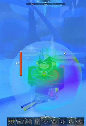 This XP farm glich is INSANE! #roblox #robloxfisch