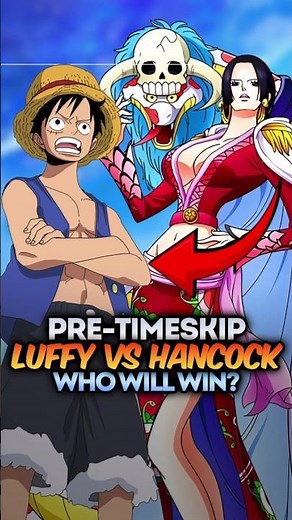 What If Hancock Fought pre-timeskip Luffy on Amazon Lily?! #onepiece