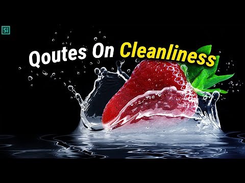 Top 25 Most Inspirational and Motivation Quotes on Cleanliness | Best Quotes on Cleanliness|