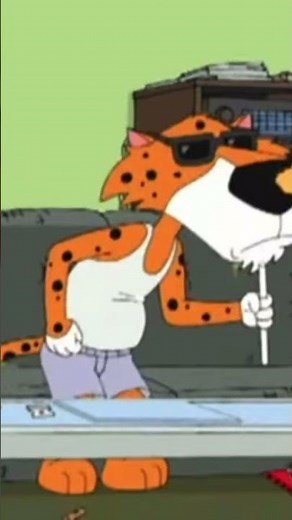 Chester cheetah snorts Cheetos (Family guy) #familyguy #cheetos #memes #chestercheetah