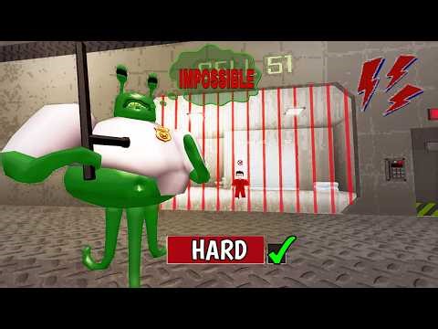 ESCAPING the HARDEST ALIEN PRISON EVER in Roblox! 👽💀
