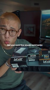From off-the-grid locations to your at home workspace, the Lexar Workflow Go is a unique media storage solution designed to move with you. Featuring high speed transfers, dual USB-C ports, and compatibility with Lexar SSDs and readers, Workflow Go allows you to work smarter, not harder during the post-production process ✨📁 Learn more about the Workflow Go on the Lexar website! https://americas.lexar.com/product/lexar-professional-workflow-go/ 🎥: Nicholas Chae @nicolaschae #lexar #lexarmemory #