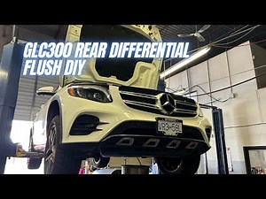 Mercedes GLC300 rear differential service