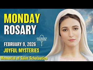 Monday Rosary 💚 Joyful Mysteries of the Rosary 💚 February 9, 2026 VIRTUAL ROSARY