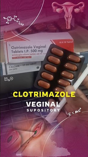 Clotrimazole Vaginal Tablet 💊 How to:Insert 💉