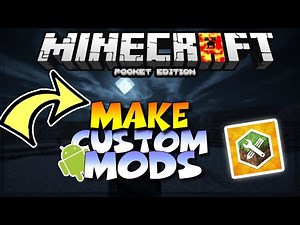 MCPE 1.16 HOW TO MAKE CUSTOM MODS - HOW TO MAKE CUSTOM ADDONS / MODS FOR MINECRAFT PE 1.16