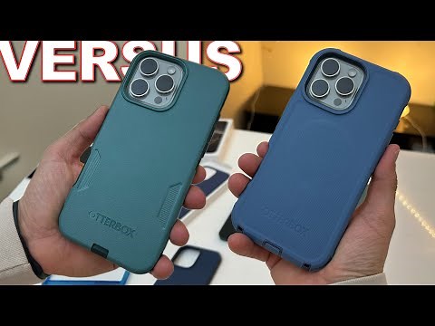 Otterbox Defender Pro Vs Otterbox Commuter iPhone 16 Pro Max