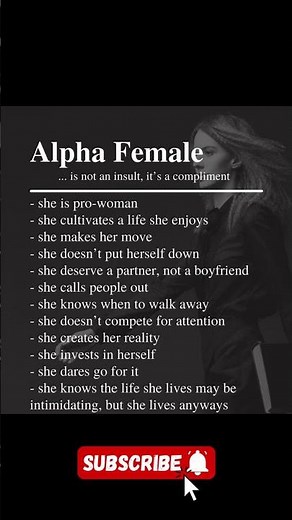 Alpha Female Traits: Confident, Independent & Powerful Women Living Life on Their Own Terms