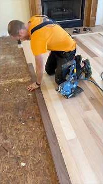 Scrap floor install…how will it turn out?