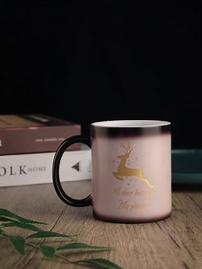 Watch Color Changing Mug Magic Mug Heat Black Coffee Mugs on Amazon Live