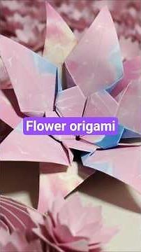 How to Fold a 10-Petal Flower in 5 Minutes! | Simple Origami for Beginners | Ha Origami #origami