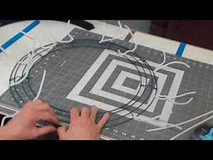 How To Make a work wreath form #creativewreathsandflowers, #hardworkingmom, #damonite