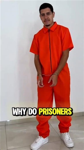 😱 If You Ever See Someone Wearing an Orange Prison Uniform, Here’s the Real Reason Why #shorts