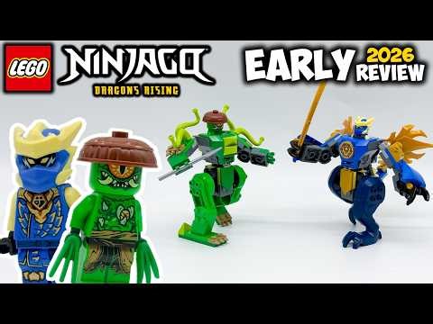 Jay's Dragon Mech Fight EARLY March 2026 Review! Ninjago Dragons Rising Season 4 Set 71853