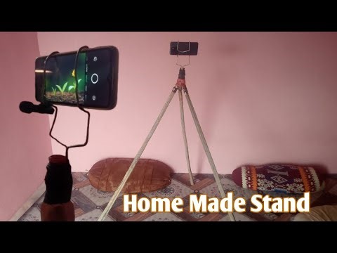 How To Make Simple Tripod At Home With Wood