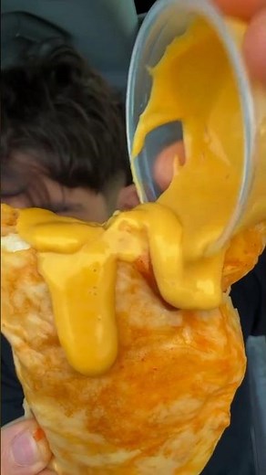 Taco Bell’s GIANT Grilled Cheese Burrito Is CRISPY & LOADED 🤯🧀🌯🔥 | ASMR Mukbang #tacobell #shorts