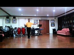 Tutorial of RED SAILS IN THE SUNSET - Line Dance