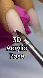 96K views · 108 reactions | How to make a 3D flower using acrylic #nails #acrylicnails #3d #3dnails | Sarah's Nail Secrets | Facebook