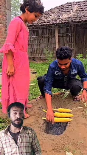 Atirka ne ki corn🌽 gutta party “Building Wooden Log Cabin in Forest 🌲 | Survival House Step by Step”