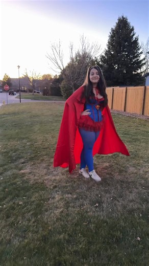Woman of Steel! ❤️💙 #halloween2025 #happyhalloween #supergirl #superwoman | Taylor Lanae Simpson