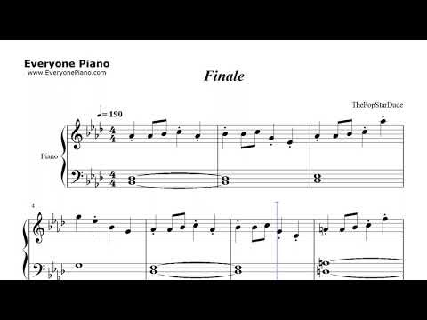 Finale-Undertale Toby Fox Sheet Music Download
