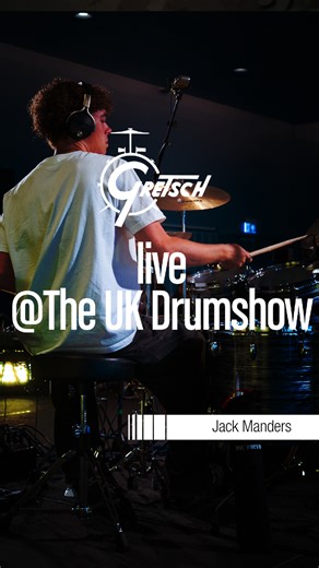 Jack Manders brings serious fire to this Gretsch Renown setup. A glimpse of why he’s the UK Young Drummer of the Year. Gear Used: • Gretsch Renown Series drum kit • Finish: Silver Oyster Pearl • RN2-E824 configuration: 18x22, 7x10, 8x12, 14x16 • Gretsch Full Range Mahogany/Maple 6.5x14 snare drum #JackManders #UKYoungDrummerOfTheYear #GretschDrums #RenownSeries #DrumSolo #UKDrumShow #ThatGreatGretschSound | Gretsch Drums