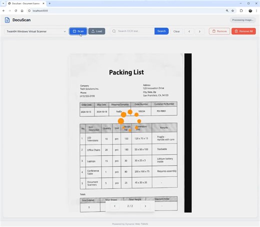 OCR and Text Search for Bulk Scanned Documents