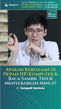 MATA BISA JADI KORBAN AKIBAT REBAHAN
