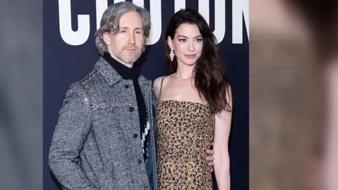 Anne Hathaway hits the red carpet with snatched cheeks and jaw