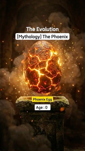 🔥 The Evolution of PHOENIX — From Fire Egg to Cosmic Immortal! 🌌🕊️