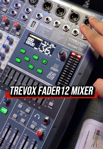 Exploring the Trevox Fader12 Mixer