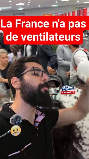 🚨😱 France is fighting over fans and air conditioners... ✨ #news #currentaffairs