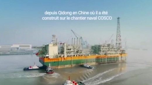 Projet GTA: Le FPSO est arrivé à son emplacement définitif entre la Mauritanie et le Sénégal