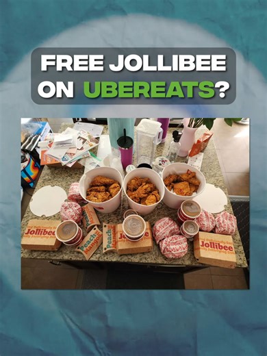 FREE JOLLIBEE ON UBEREATS! 🔥🇵🇭 |#uber#ubereats #promo #promocode