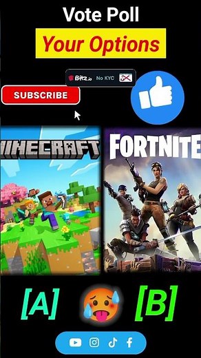 Minecraft vs Fortnite #minecraft #fortnite #gaming