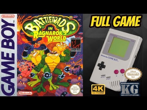 Battletoads in Ragnarok's World [GAME BOY] Gameplay Walkthrough FULL GAME [4K60ᶠᵖˢ🔴]