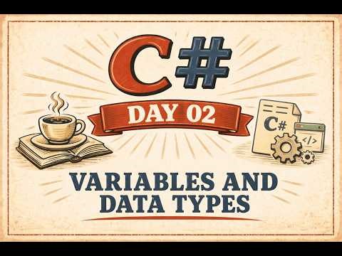 C# Day 02 — Master Variables & Data Types (The REAL Foundation of Coding)
